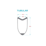 Carbon 45 Tubular Rim brake wheelset 700c